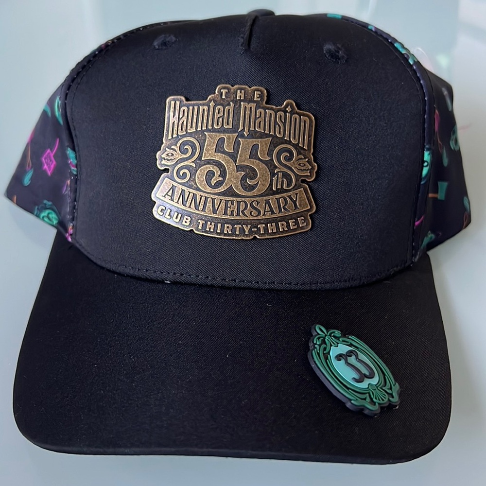 Exclusive Disney Club 33 - The Haunted Mansion 55th Anniversary Hat